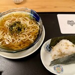 め乃惣 - 〆の和風ラーメンとじゃこ握り