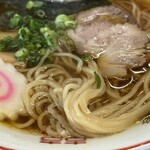 田島ラーメン - 麺　アップ