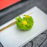 六義園 吹上茶屋 - 『菓匠 花見（くわしやうはなみ）』"上生餜子（じやうなまぐわし）"