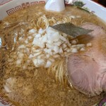 びんびん亭 - こってり醤油ラーメン850円をLINEクーポンで大盛無料