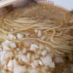 びんびん亭 - こってり醤油ラーメン850円をLINEクーポンで大盛無料