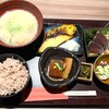 麹蔵 - 桜島御膳(ヒラス西京漬け,ラフテー,鰹叩き,具だくさん豚汁)