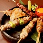 千鶏で一番人気！店主自慢の串焼き♪