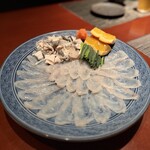 浜ふく - とらふぐ刺し(3人前)