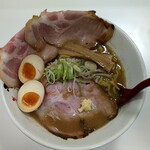 麺屋 雪月花 - 北海道産チャーシュー3枚盛り札幌味噌ラーメン＠1650円