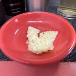 ラーメンショップ マンザイ - 刻みニンニク
