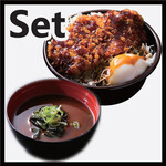 かつ丼吉兵衛 - 赤だしセット