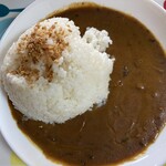 チャンピオンカレー - 家なのでフライドオニオンかけてみる