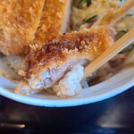 手打ちそば奥村本店 - かつ丼