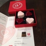 HUGO & VICTOR - 2015年1月　サロン・デュ・ショコラ大阪催事LUCUAにて　三をして頂いた、カード♡