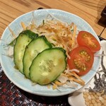 うなぎ処 柳川屋 - サラダ