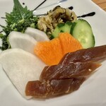 うなぎ処 柳川屋 - 漬物盛合せ