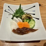 うなぎ処 柳川屋 - 漬物盛合せ