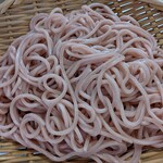 あづみ野食品 - 料理写真:桜そば茹でました