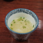 焼鳥&ベルギービール ホップデュベル - 鶏スープ