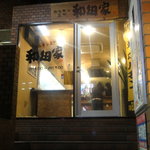 ずぼら - お店の入口　とても便利だけどとてもわかりにくい場所にあります