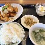 龍門 - 料理写真:白身魚の黒酢あんかけランチ(935円)