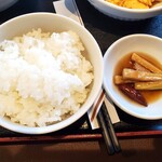 慶和楼 - ライス・副菜