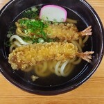溜 - 海老天うどん