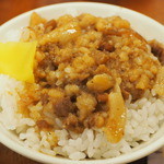 24小吃店 - ３０TWD『魯肉飯(小)(JPY約１２０えん)』2015年1月