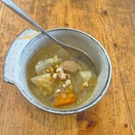 にこぱん - セットのスープ