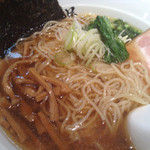 仙臺 自家製麺 こいけ屋 - 真冬の冷やし
      こいけ屋冷やしラーメンゆる〆柚子無し
      ※キンキンだけが冷やしじゃないぜぃ