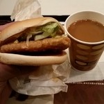 マクドナルド - チキンクリスプ100円＋ホットコーヒー100円