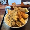 天富士 - 料理写真:・天丼～この盛り付けにはいつもびっくり