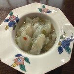 酒蔵レストラン宝 - タコワサ　取り分けてくれました！