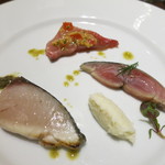 オステリア・オリエーラ - 魚の前菜