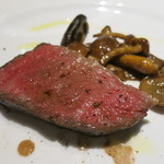 オステリア・オリエーラ - 門崎牛イチボステーキ