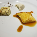 オステリア・オリエーラ - パンナコッタ珈琲風味、プリン、セミフレット