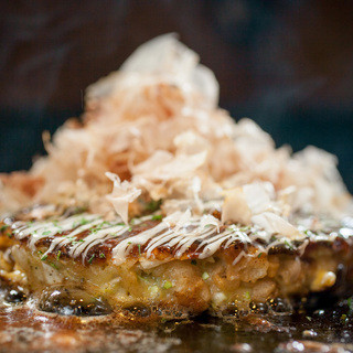 お好み焼きも独自の製法で！！