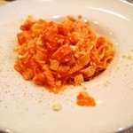 トラットリア チェーロ - パスタランチ（ベーコンとリコッタチーズのピリ辛トマトソース（手打））