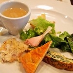 トラットリア チェーロ - パスタランチ（前菜の盛り合わせ）