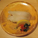 磯のがってん寿司 - 平目もみじおろしポン酢