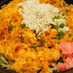とびっちょ - １２００えん『生桜エビしらすかき揚げ丼』2015.1