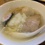 ら～めん 熊八 - 料理写真:塩・八王子ラーメン(味玉トッピング)