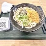 はなまるうどん - ゆずとろろ昆布うどん・中