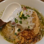 つくばらーめん 鬼者語 - 豚骨ジュノベーゼ