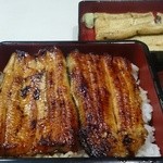 川勝 - うな重特上とうなぎ白焼き上です。