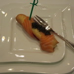 スコットランドサーモンのエクレア