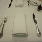 レストラン　エスカリエ - セッティング