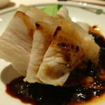 中国飯店 - ゆで豚バラ肉の薄切り、特製ソースがけ