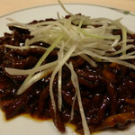 中国飯店 - 牛肉の味噌あえ