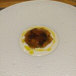 Fierte - 甘エビとカリフラワーにコンソメのジュレ