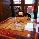 インド料理夢タージマハール吉祥寺 - テーブルの上にメニューがセット