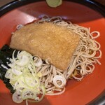 そばの神田東一屋 - ２時間飲んでからの記憶にないキツネ