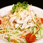 ささみの彩りサラダ