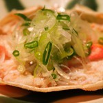 かに甲羅酒蒸し